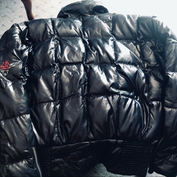 Women’s Winter/Fall Down Bogner Black Ski Jacket Size 8 Silver Hardware RARE! - Picture 3 of 16